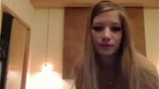 sexy cam girl on live show porn video