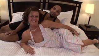 Sexy housewife swinger fucking black dude in Milf Porn Video porn video